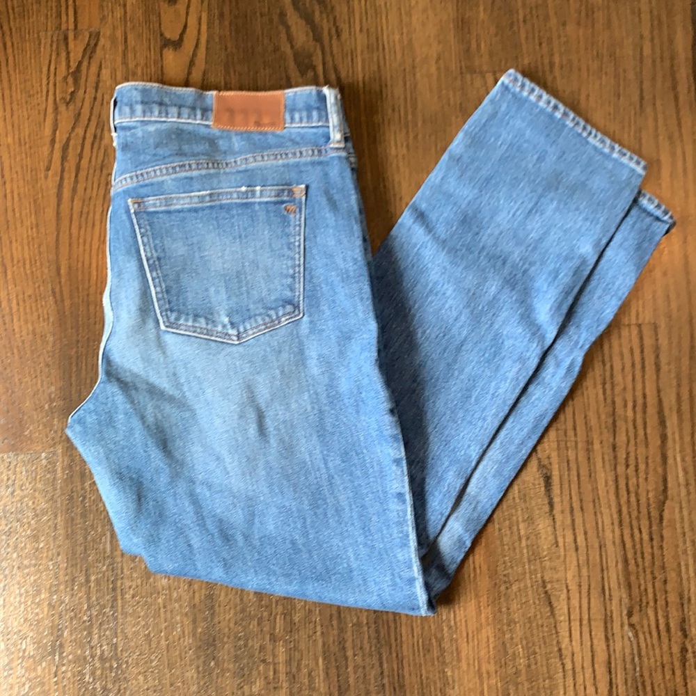 Madewell slim boyfriend jean, size 29
